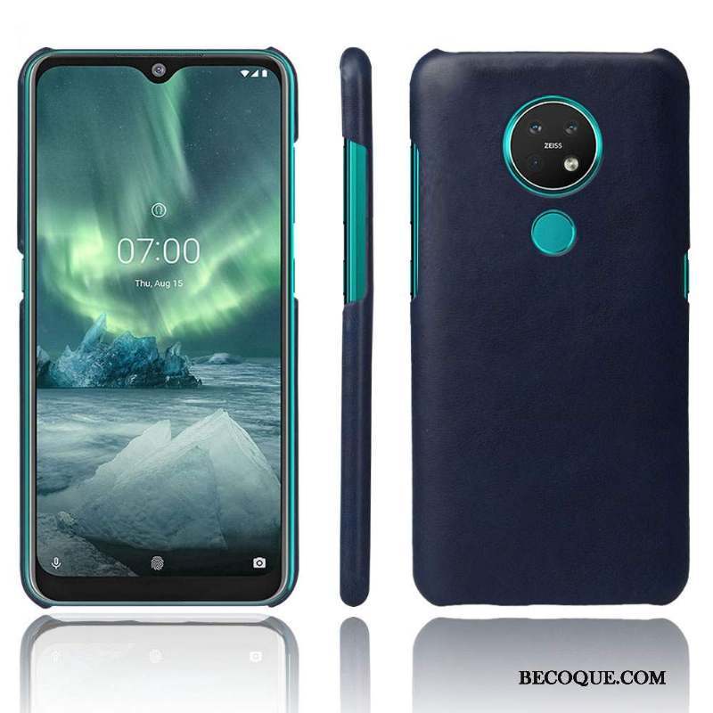 Nokia 7.2 Protection Incassable Cuir Étui Légères Coque