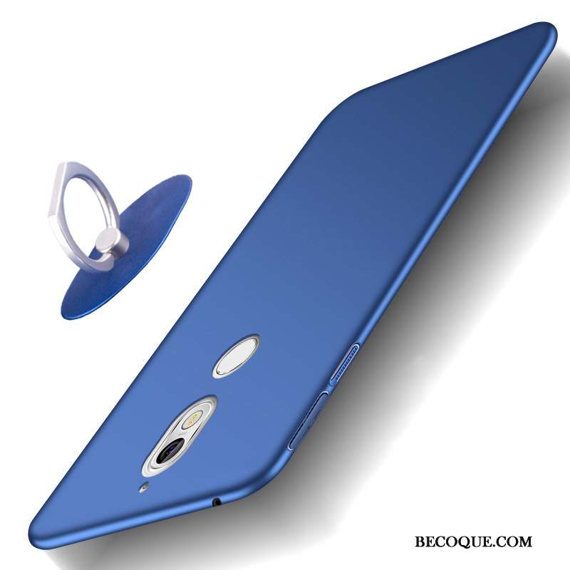 Nokia 7 Coque Or Rose Délavé En Daim Étui Difficile Tendance Protection