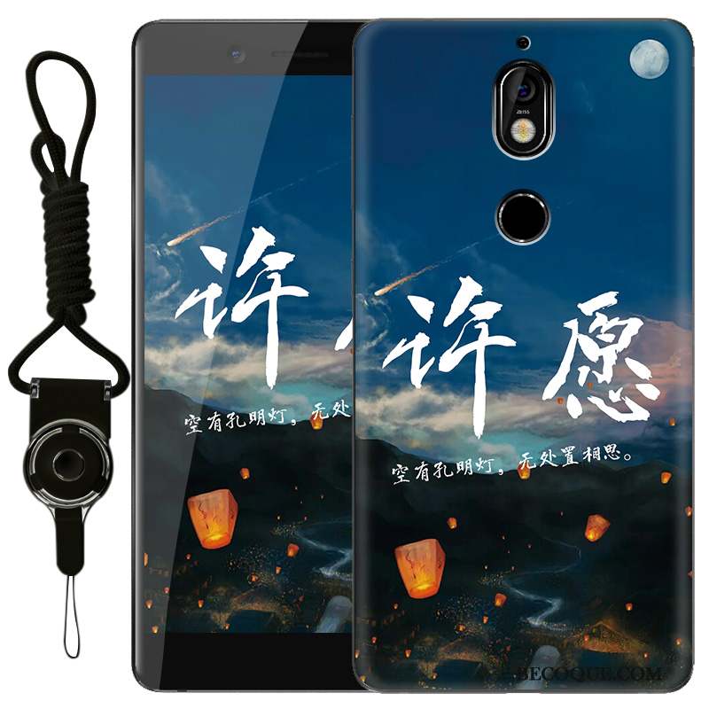 Nokia 7 Coque Protection Silicone Étui Personnalisé Créatif Incassable