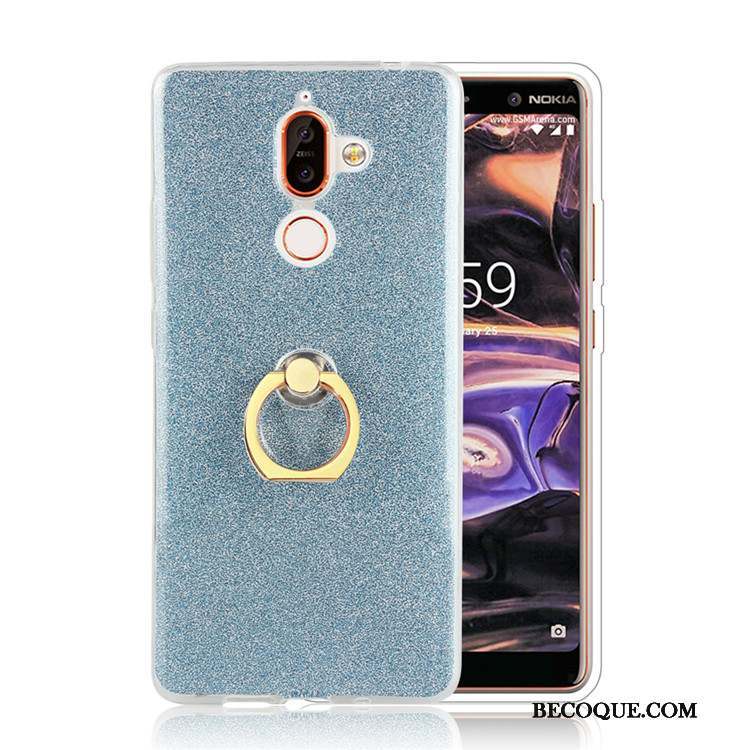 Nokia 7 Plus Business Rose Créatif Coque De Téléphone Anneau