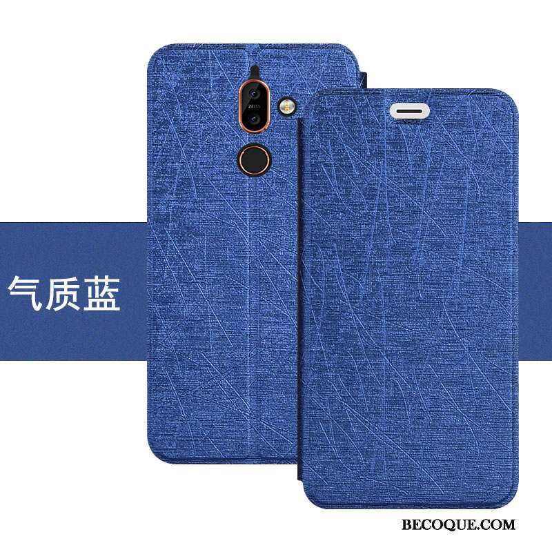 Nokia 7 Plus Coque Incassable Or Housse Tout Compris Étui Protection