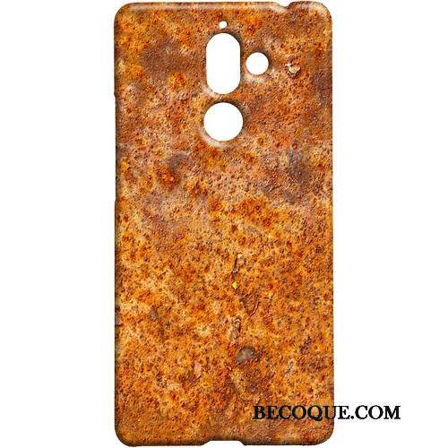 Nokia 7 Plus Coque Téléphone Portable Délavé En Daim Étui Protection Personnalité Vent