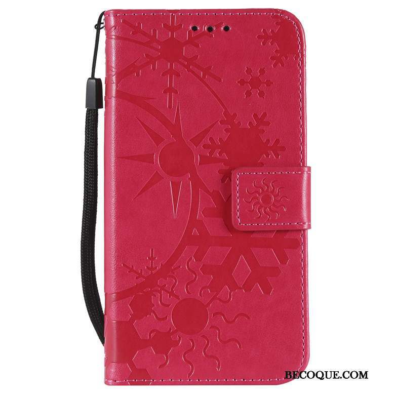 Nokia 7 Plus Or Rose Étui En Cuir Portefeuille Coque De Téléphone Housse Protection