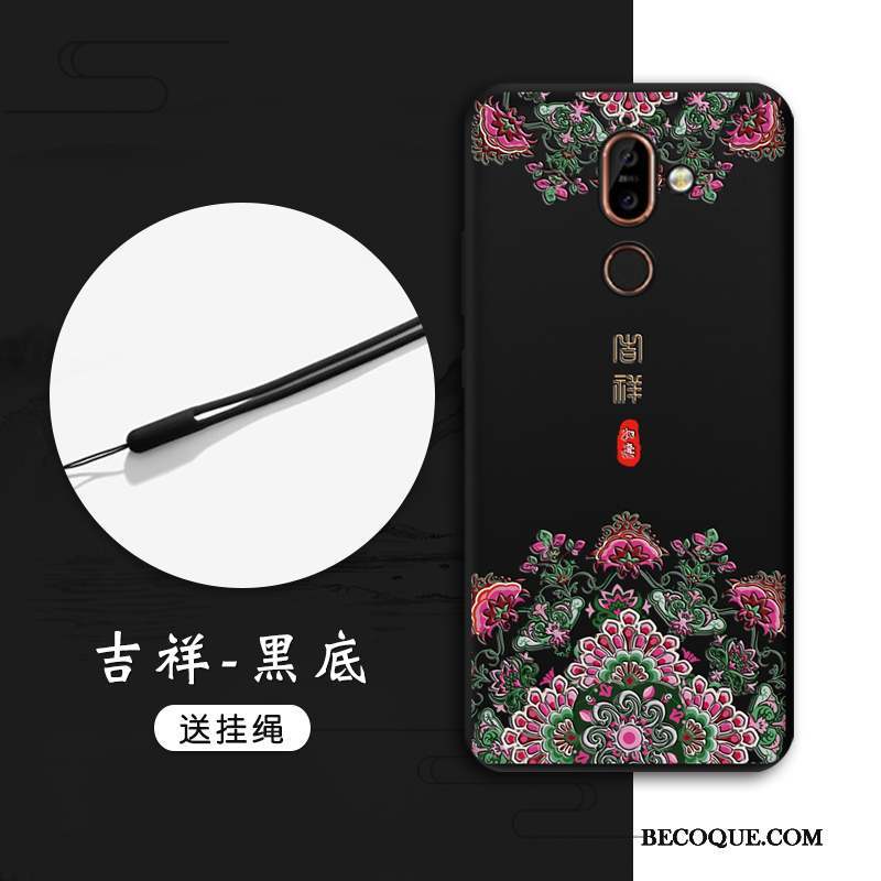 Nokia 7 Plus Tout Compris Tendance Étui Incassable Style Chinois Coque