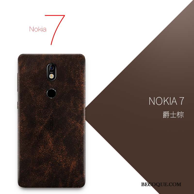 Nokia 7 Très Mince Protection Coque De Téléphone Créatif Étui Luxe