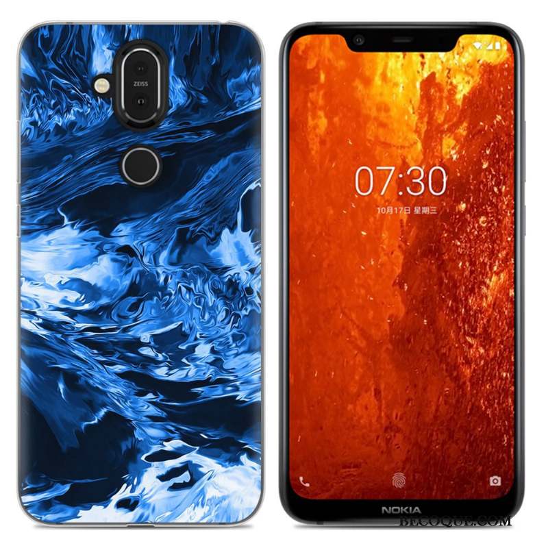 Nokia 8.1 Coque De Téléphone Simple Étui Incassable Tout Compris Téléphone Portable