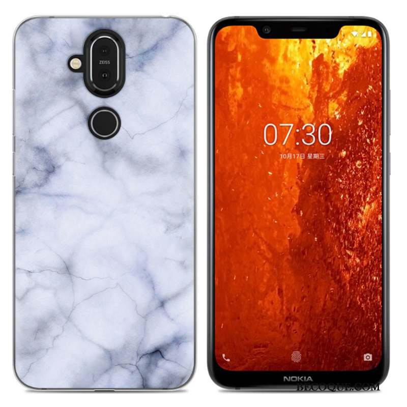 Nokia 8.1 Coque De Téléphone Simple Étui Incassable Tout Compris Téléphone Portable