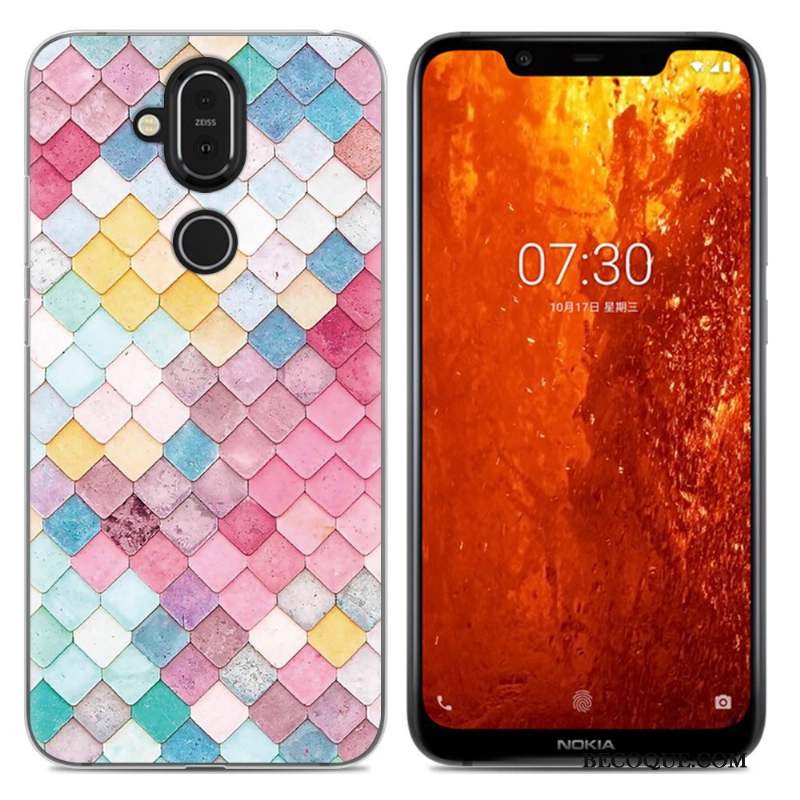 Nokia 8.1 Coque De Téléphone Simple Étui Incassable Tout Compris Téléphone Portable