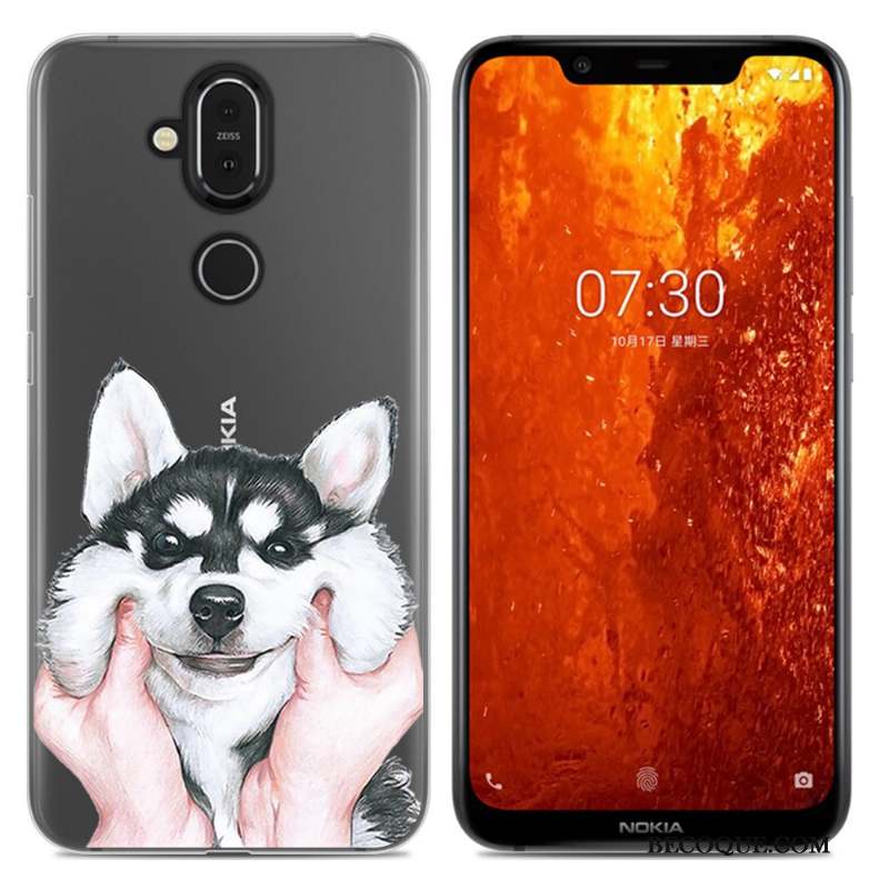 Nokia 8.1 Coque De Téléphone Simple Étui Incassable Tout Compris Téléphone Portable