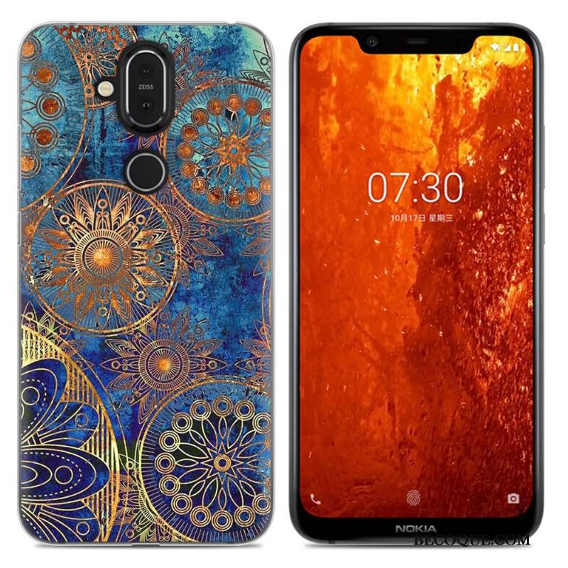 Nokia 8.1 Coque De Téléphone Simple Étui Incassable Tout Compris Téléphone Portable