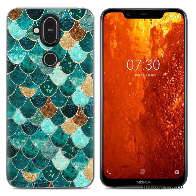 Nokia 8.1 Coque De Téléphone Simple Étui Incassable Tout Compris Téléphone Portable