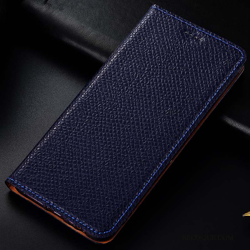 Nokia 8.1 Coque De Téléphone Étui Modèle Fleurie Housse Cuir Véritable Protection