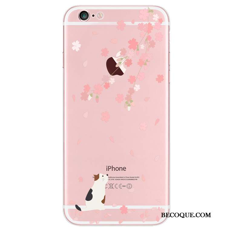 Nokia 8 Coque De Téléphone Sakura Évasé Lapin Rose Transparent