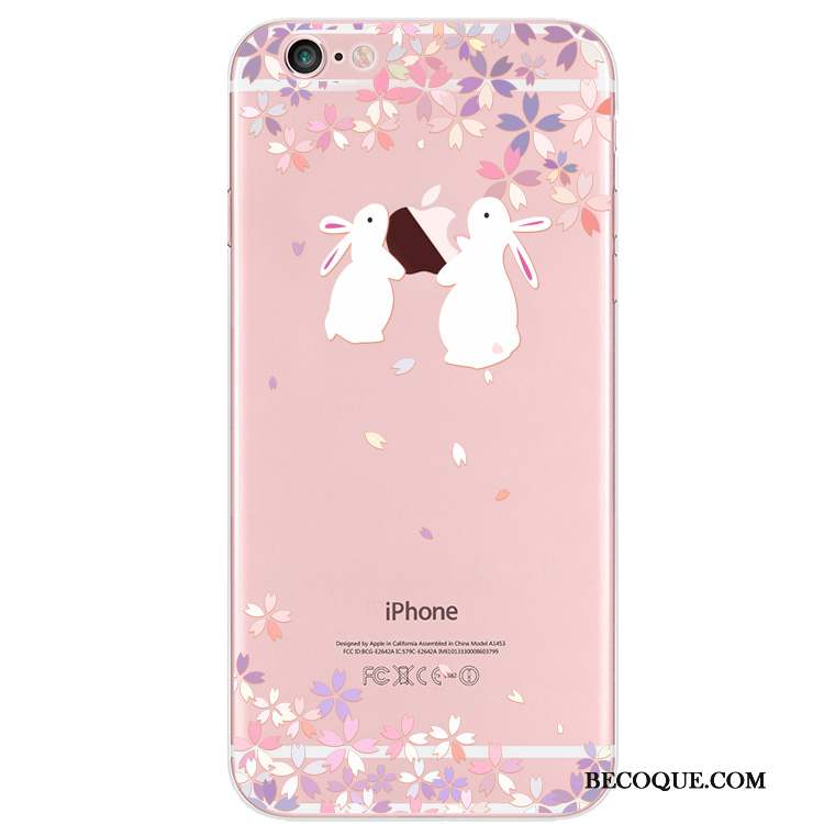 Nokia 8 Coque De Téléphone Sakura Évasé Lapin Rose Transparent