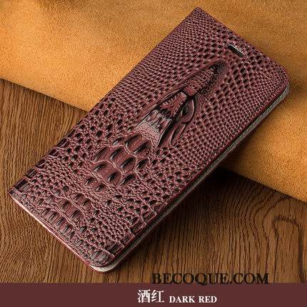 Nokia 8 Coque Luxe Difficile Protection Marron Dragon Housse