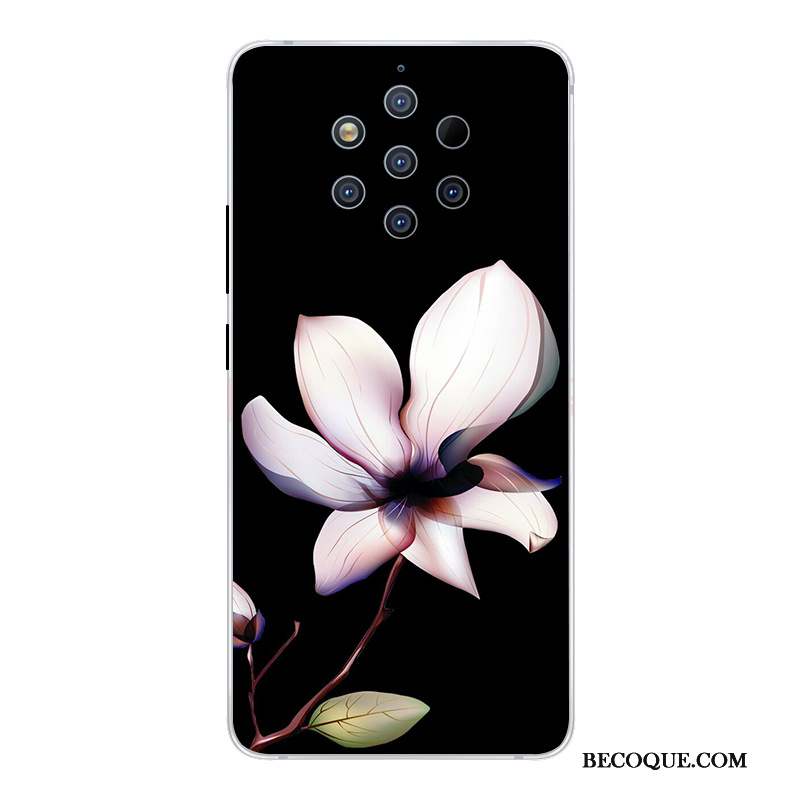 Nokia 9 Pureview Étui Protection Incassable Dessin Animé Rose Coque De Téléphone