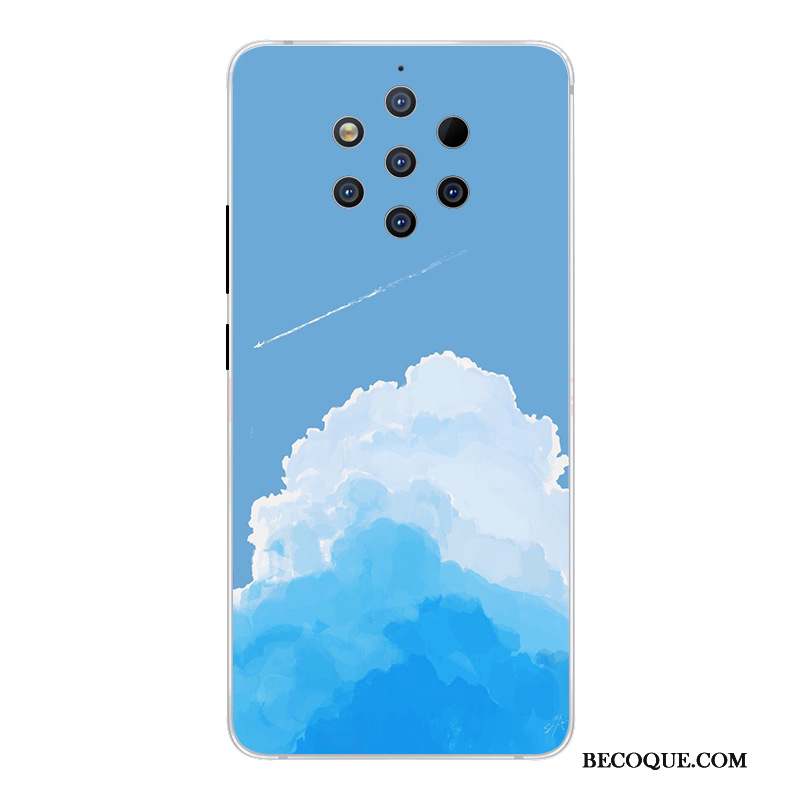 Nokia 9 Pureview Étui Protection Incassable Dessin Animé Rose Coque De Téléphone