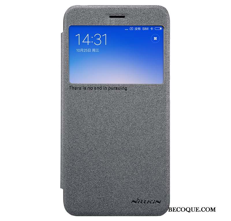 Redmi 5a Incassable Étui Coque Rouge Protection Étui En Cuir