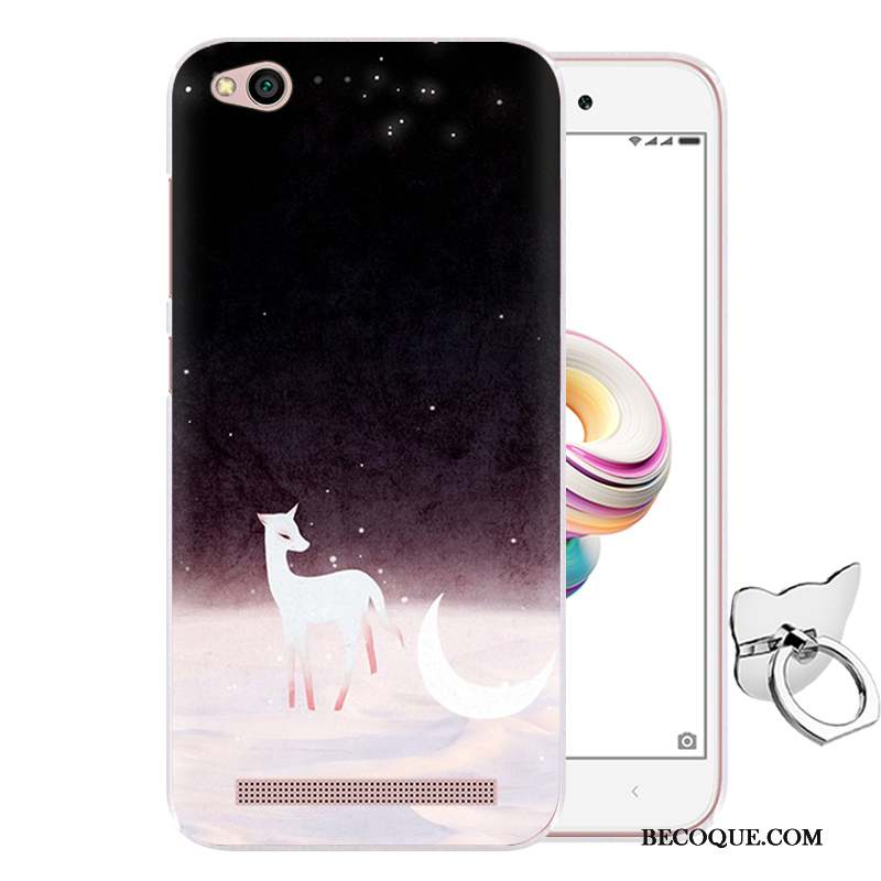 Redmi 5a Peinture Rose Silicone Coque De Téléphone Dessin Animé Protection