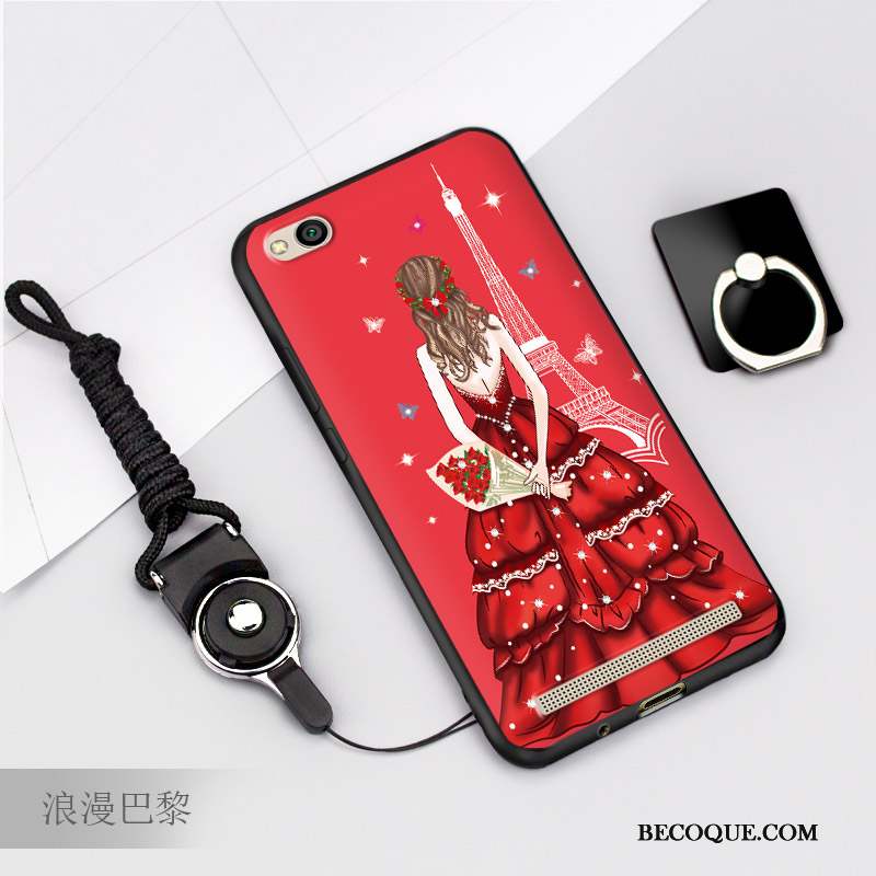 Redmi 5a Silicone Fluide Doux Protection Coque De Téléphone Étui Incassable