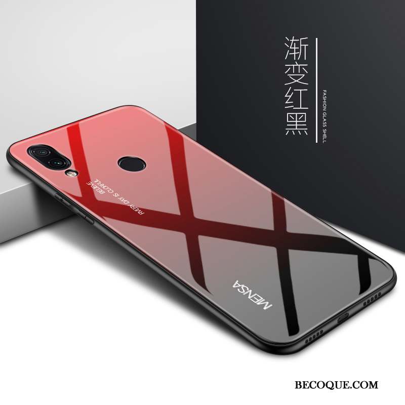 Redmi 7 Coque Protection Verre Tout Compris Net Rouge Incassable