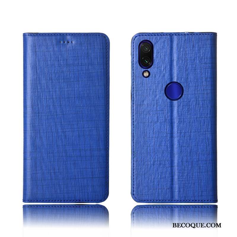 Redmi 7 Coque Étui Protection Petit Étui En Cuir Silicone