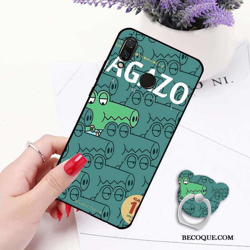 Redmi 7 Rouge Silicone Délavé En Daim Vert Coque De Téléphone Petit