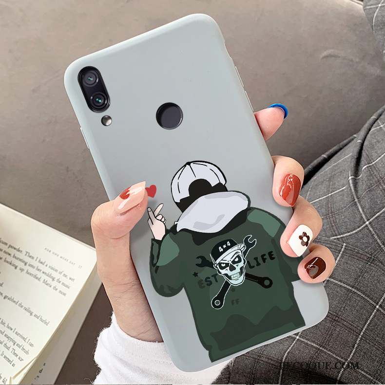 Redmi 7 Vert Petit Étui Coque Tout Compris Amoureux