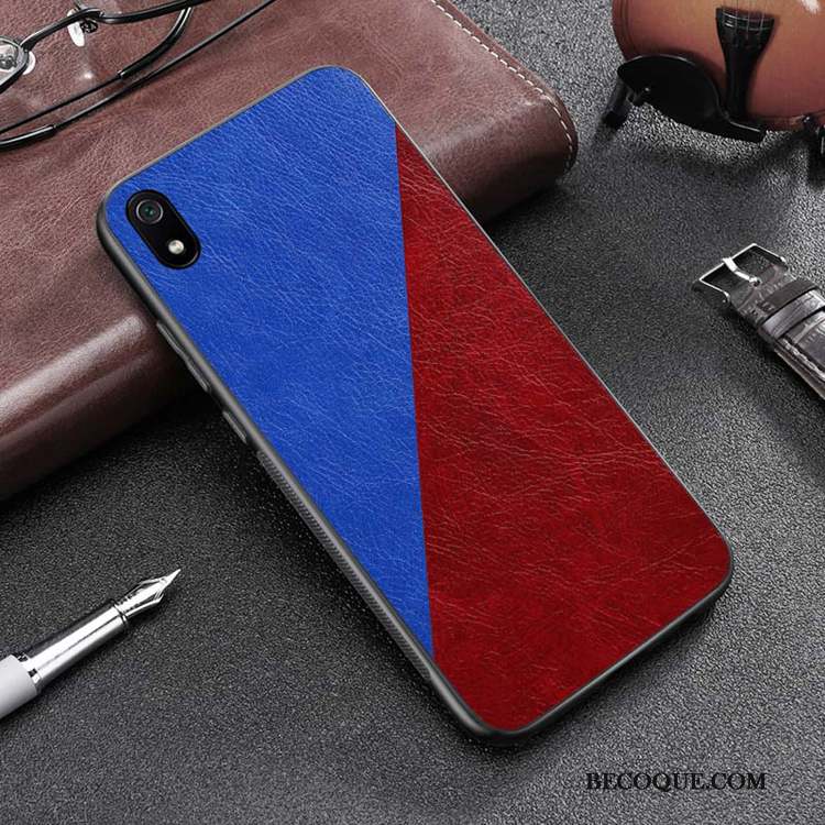 Redmi 7a Coque De Téléphone Fluide Doux Dessin Animé Silicone Incassable Rouge