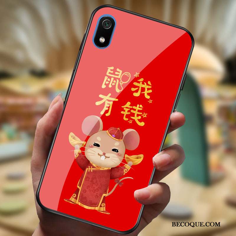 Redmi 7a Coque Dessin Animé Nouveau Petit Personnalité Protection Étui