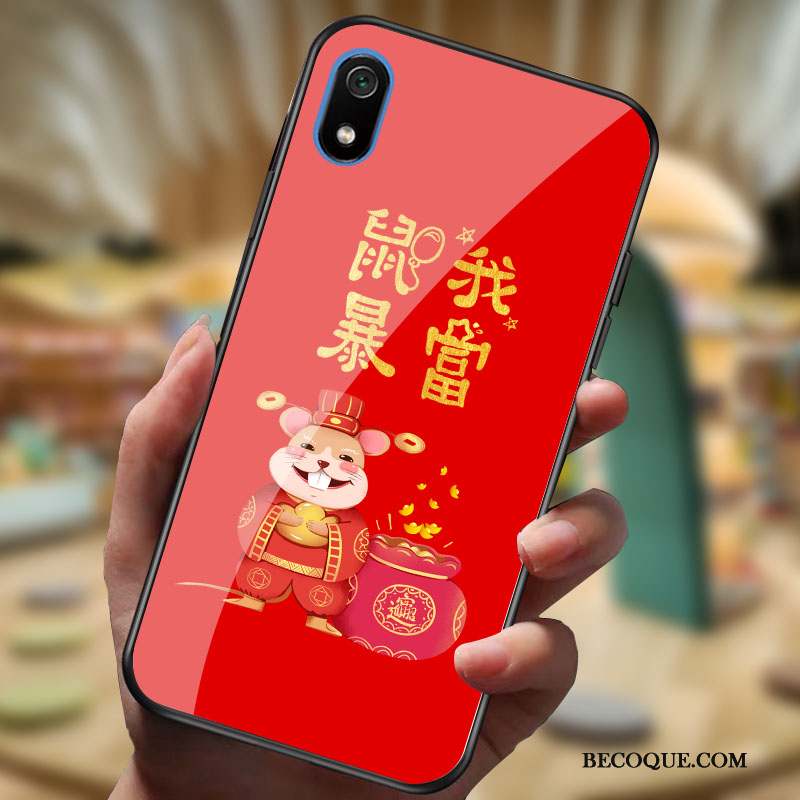 Redmi 7a Coque Dessin Animé Nouveau Petit Personnalité Protection Étui