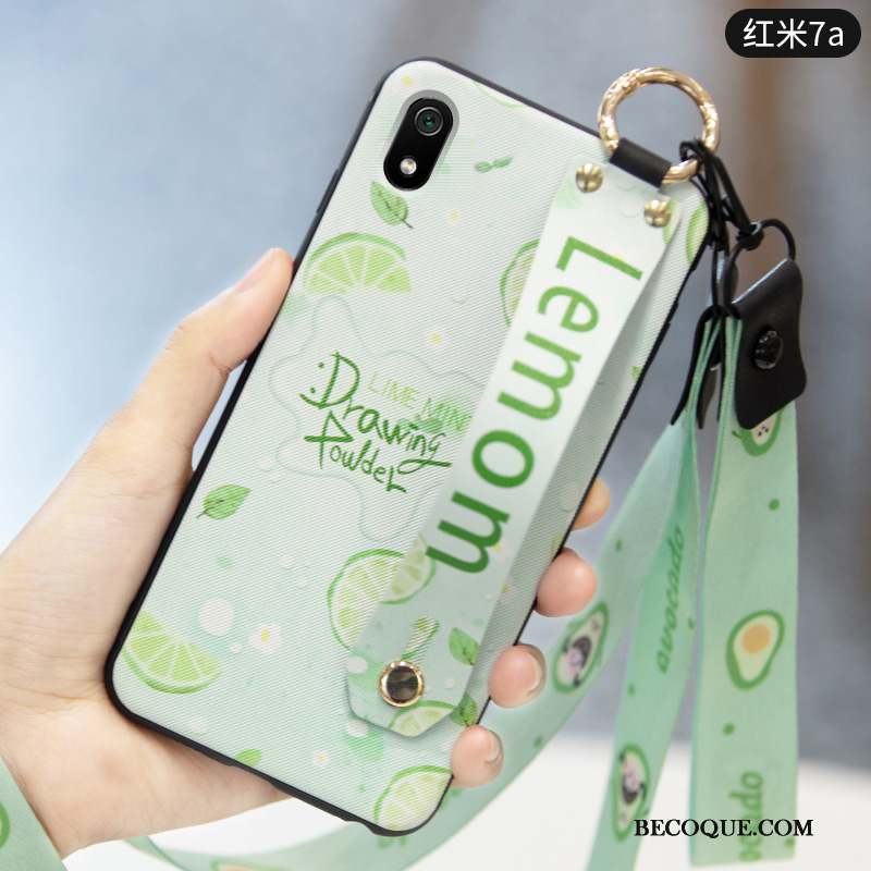 Redmi 7a Coque Incassable Frais Fraise Tout Compris Étui Petit