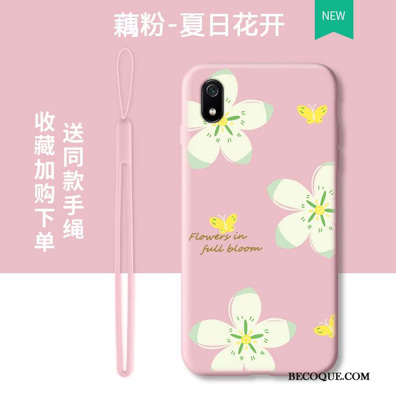 Redmi 7a Coque Net Rouge Personnalité Incassable Tout Compris Mode Protection