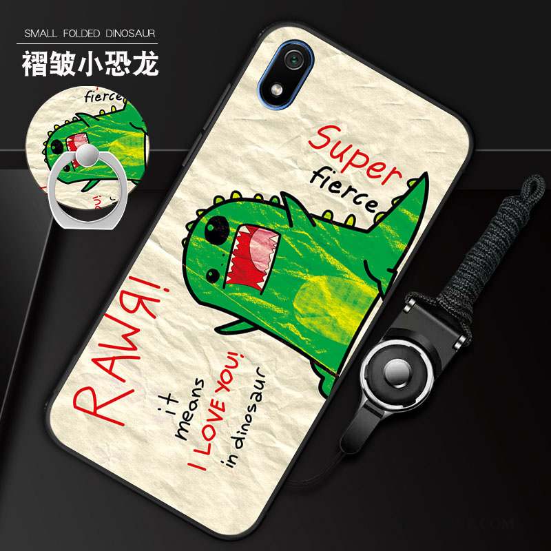 Redmi 7a Coque Support Rouge Incassable Vert Protection Petit