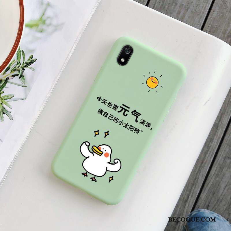 Redmi 7a Coque Étudiant Protection Très Mince Créatif Étui Dessin Animé