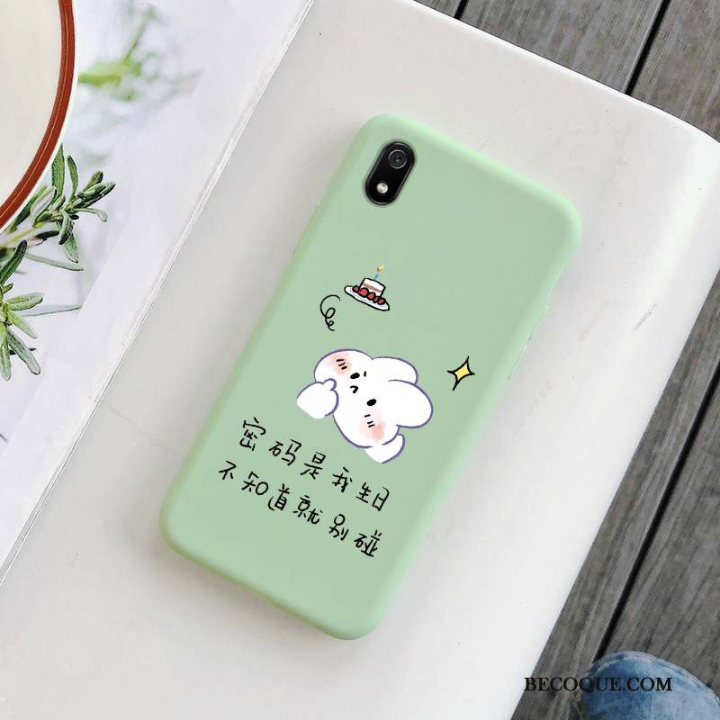 Redmi 7a Coque Étudiant Protection Très Mince Créatif Étui Dessin Animé