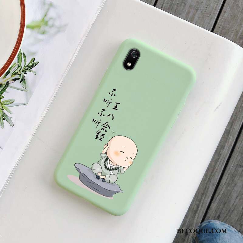 Redmi 7a Coque Étudiant Protection Très Mince Créatif Étui Dessin Animé