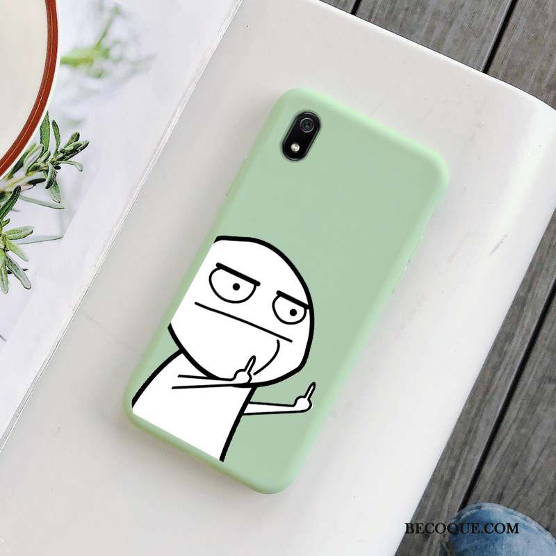 Redmi 7a Coque Étudiant Protection Très Mince Créatif Étui Dessin Animé