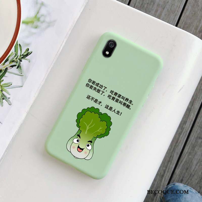 Redmi 7a Coque Étudiant Protection Très Mince Créatif Étui Dessin Animé