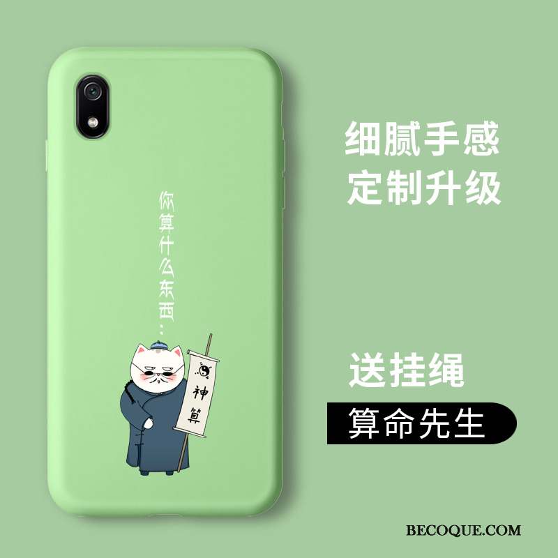 Redmi 7a Incassable Coque De Téléphone Membrane Petit Tempérer Vert