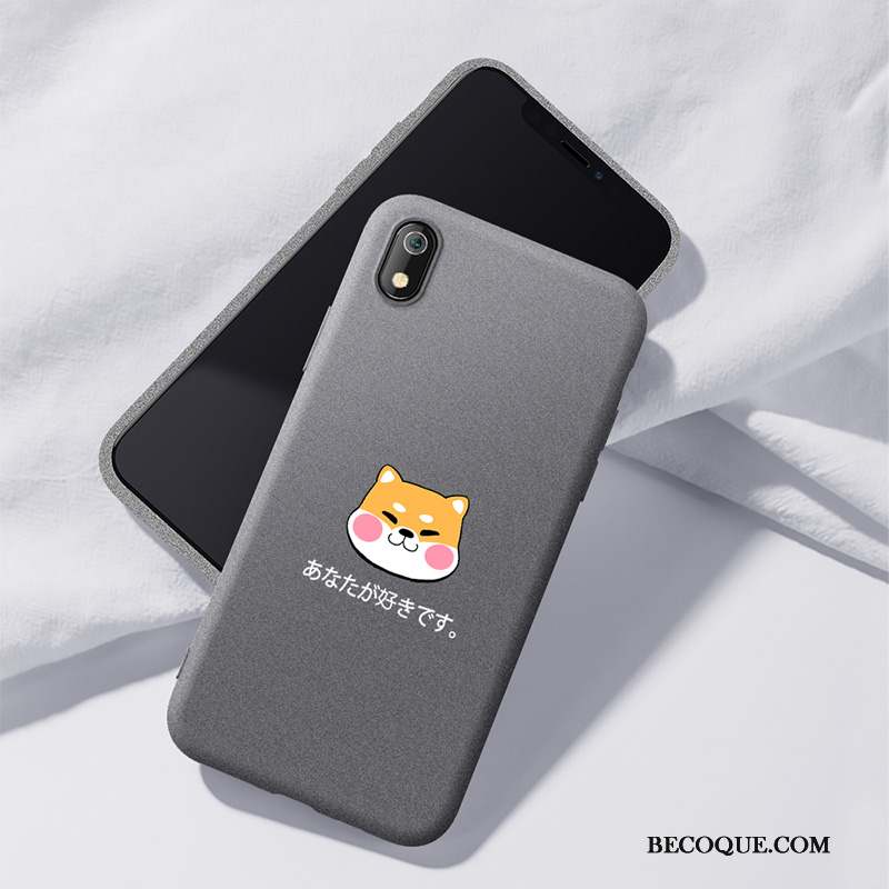 Redmi 7a Marque De Tendance Personnalité Coque De Téléphone Silicone Dessin Animé Légères