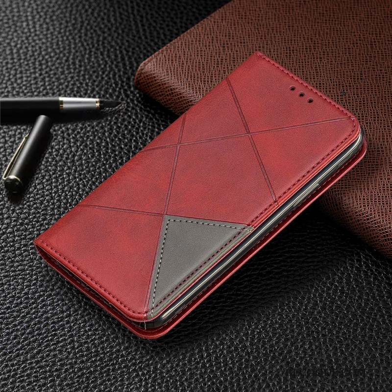 Redmi 8 Coque Automatique Tout Compris Protection Étui Étui En Cuir Noir