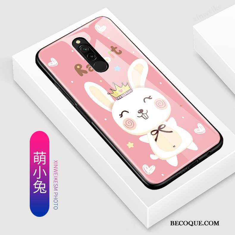 Redmi 8 Coque Incassable Petit Verre Protection Étui Tout Compris