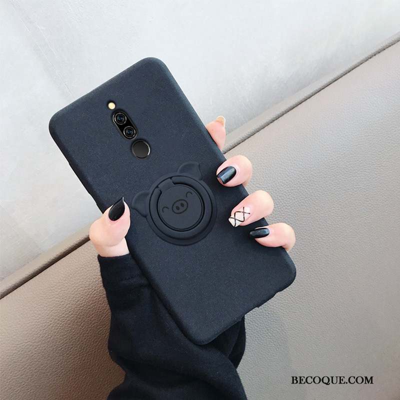 Redmi 8 Coque Nouveau Magnétisme Légères Marque De Tendance Petit Délavé En Daim