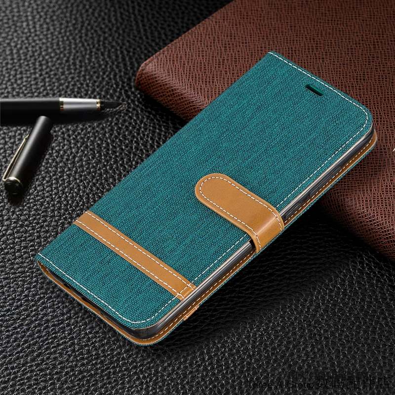 Redmi 8 Housse Carte Petit Étui En Cuir Business Coque De Téléphone