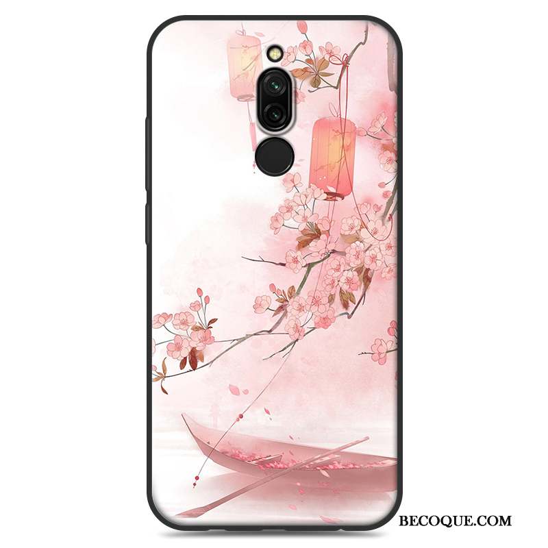 Redmi 8 Étui Style Chinois Silicone Incassable Coque De Téléphone Petit