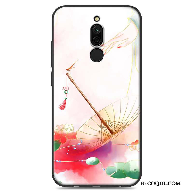 Redmi 8 Étui Style Chinois Silicone Incassable Coque De Téléphone Petit