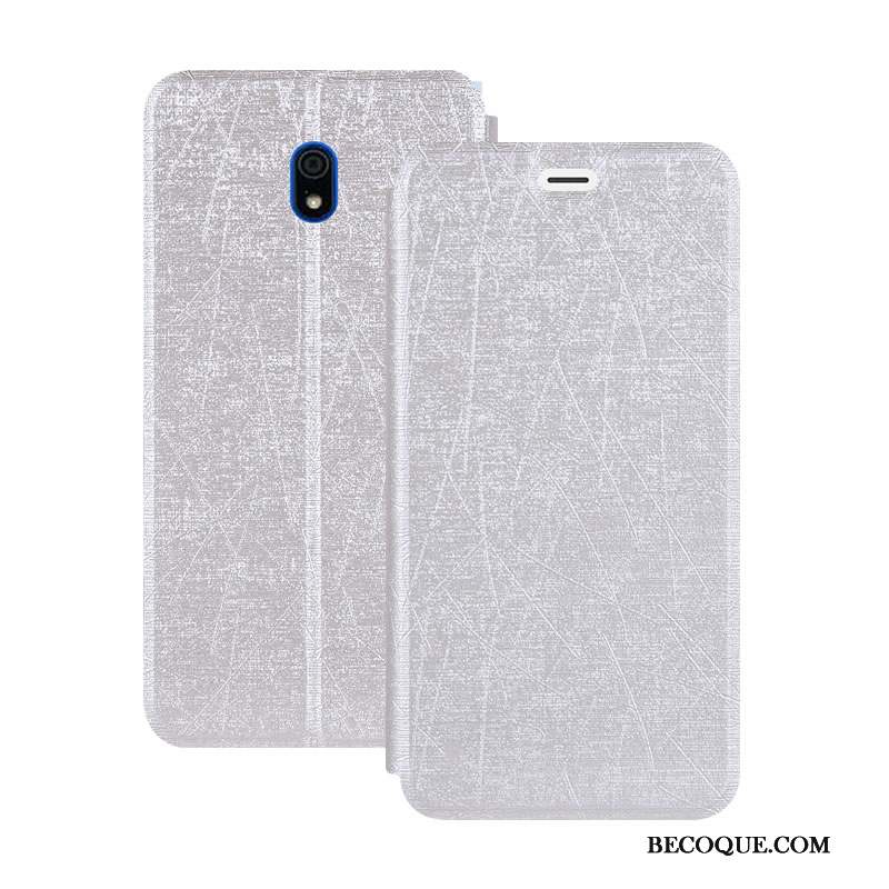 Redmi 8a Coque De Téléphone Fluide Doux Téléphone Portable Rouge Étui En Cuir Petit