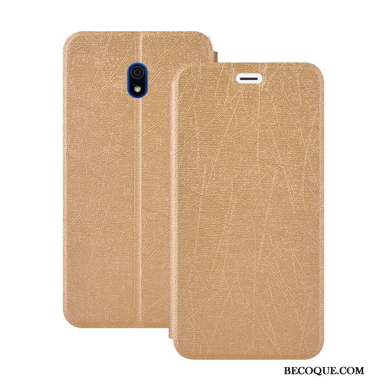 Redmi 8a Coque De Téléphone Fluide Doux Téléphone Portable Rouge Étui En Cuir Petit