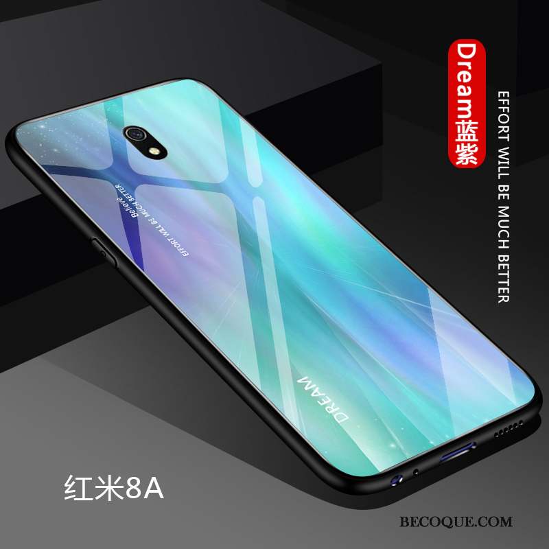 Redmi 8a Difficile Couleur Unie Protection Coque De Téléphone Incassable Amoureux